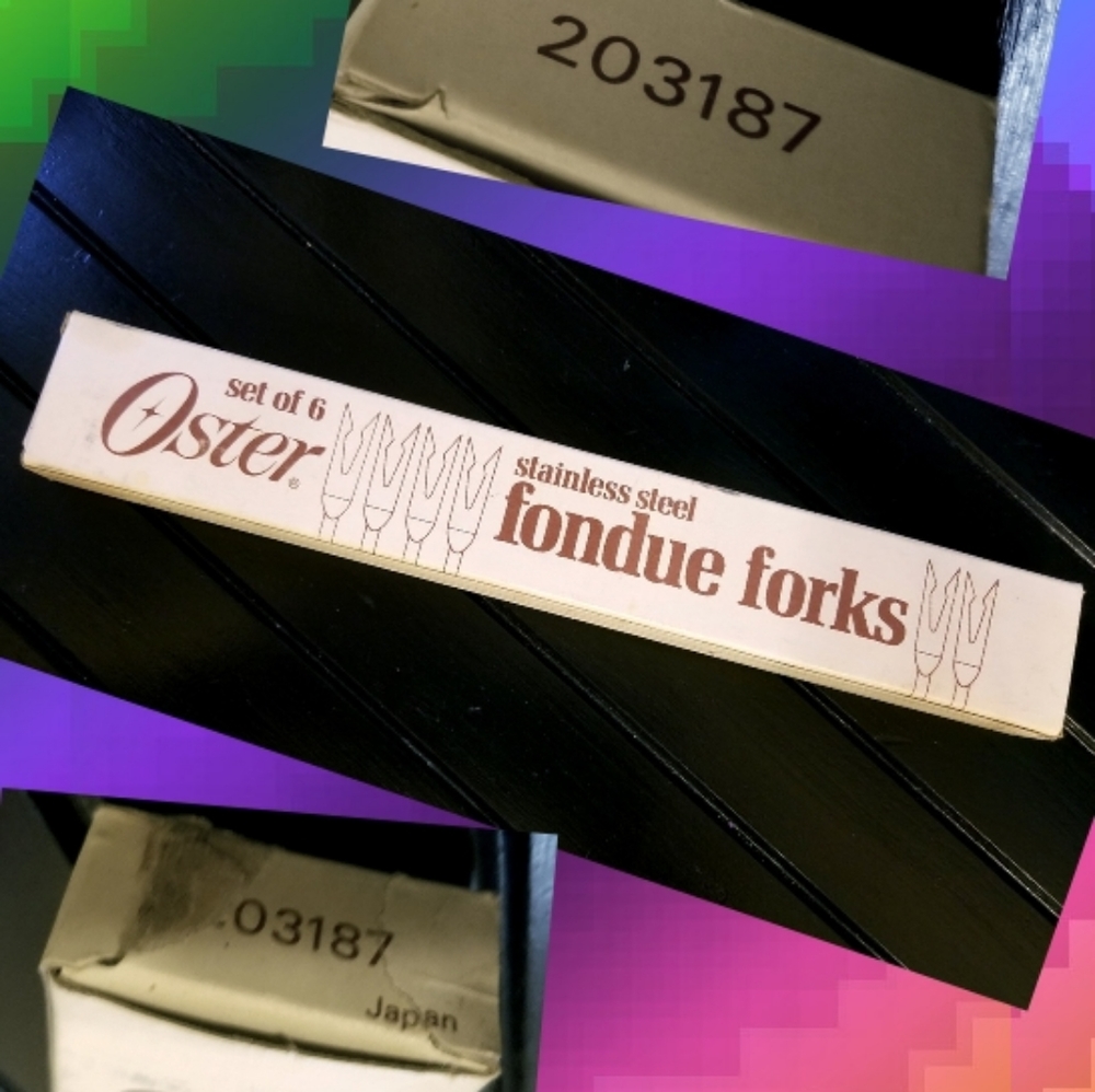 Vintage Set of Fondue Forks